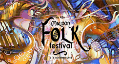 Desktop Screenshot of maldonfolkfestival.com